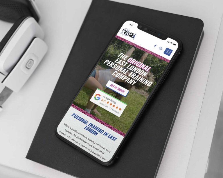 Web Design For Personal Trainers Iphone 1200x1500