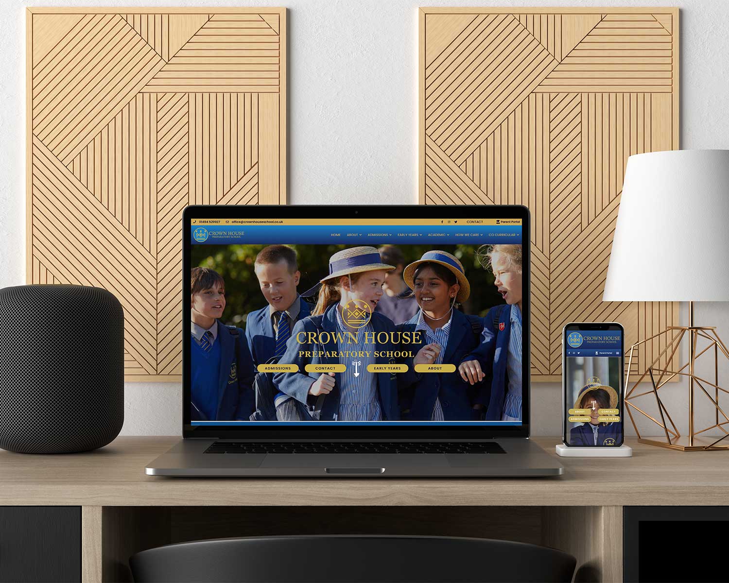 Web-Design-for-Independant-School_Crown-House-School_Laptop_2